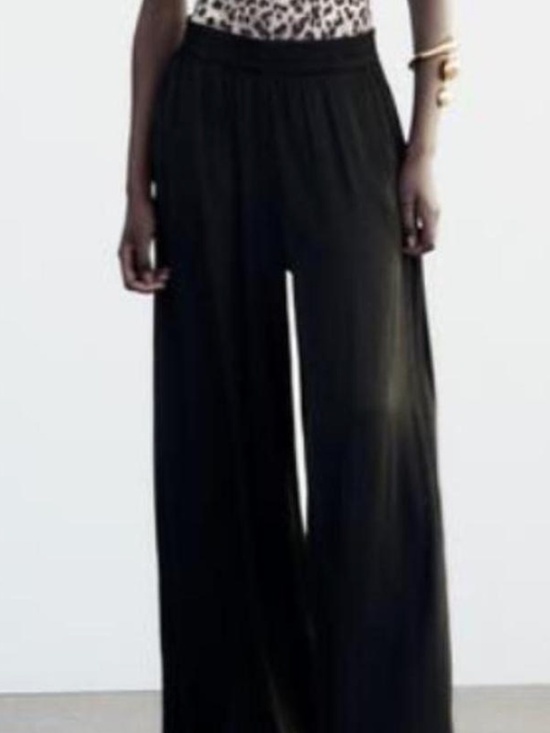 Zara Pants - Wide Leg Flowy Pant